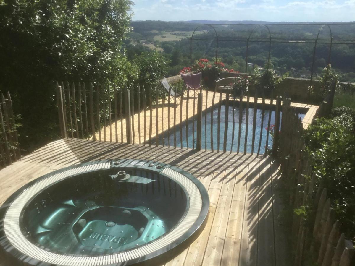 1 Logis A Domme - Piscine & Spa Exterior photo